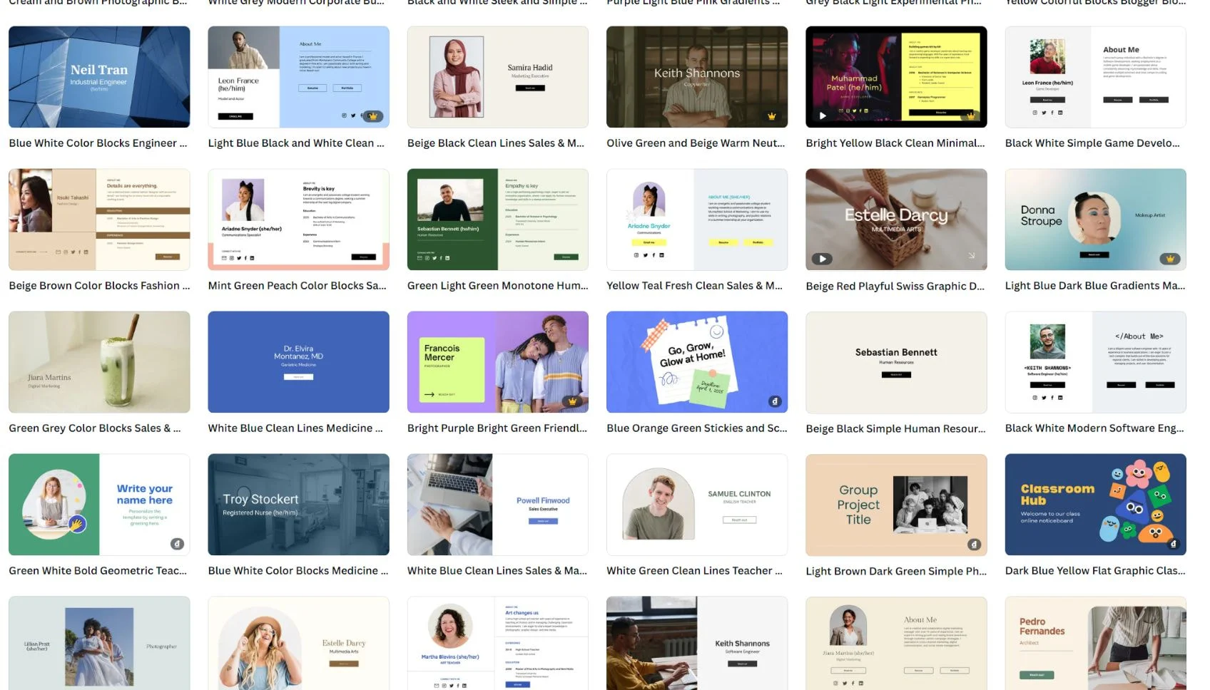 Professional landing page design services